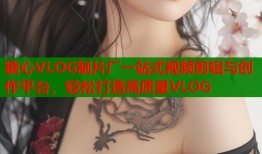 糖心VLOG制片厂一站式视频剪辑与创作平台，轻松打造高质量VLOG