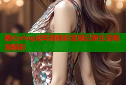 糖心vlog成年版精彩呈现记录生活每刻精彩