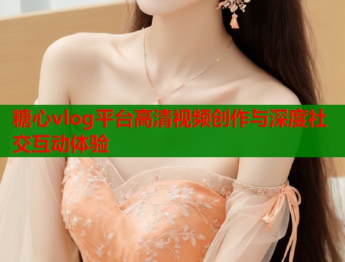 糖心vlog平台高清视频创作与深度社交互动体验