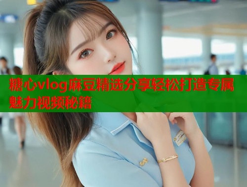 糖心vlog麻豆精选分享轻松打造专属魅力视频秘籍